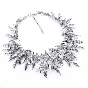 Collar bohemio de piedras para mujer, Gargantilla grande de cristal, Gargantilla, moda 2019 - Product Image 3