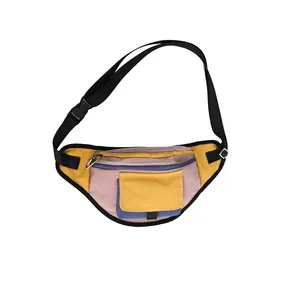 2021 유니섹스 새로운 도착 허리 가슴 가방 맞춤 믹스 컬러 패션 스타일 가방 방수 패니 팩 허리 가방