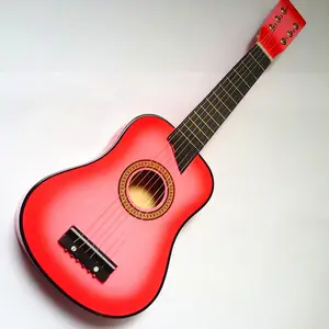 Los niños 25 pulgadas de madera mini Guitarra de juguete para la venta