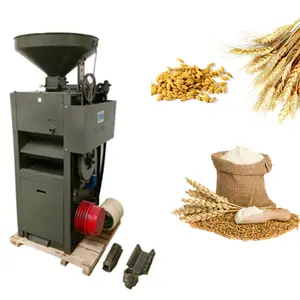 Yüksek verimli kauçuk rulo pirinç değirmen makinesi parlatıcı ile fonksiyonu fiyat mozambik
