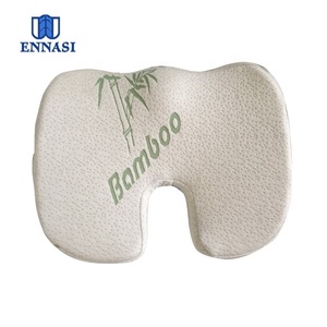 Chaise de bureau <span class=keywords><strong>ergonomique</strong></span>, <span class=keywords><strong>coussin</strong></span> de siège de voiture, mousse à mémoire de forme en <span class=keywords><strong>bambou</strong></span> orthopédique avec poignée confortable, <span class=keywords><strong>coussin</strong></span> lombaire et <span class=keywords><strong>coussin</strong></span> de siège - Product Image 4