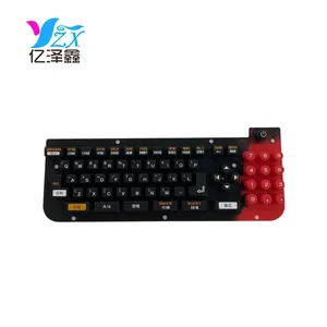 Silicone Rubber Computer Keyboards With Function Key