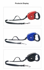 Nuevo diseño de doble manija de liberación rápida perro metal clips accesorios para mascotas Correa - Product Image 4