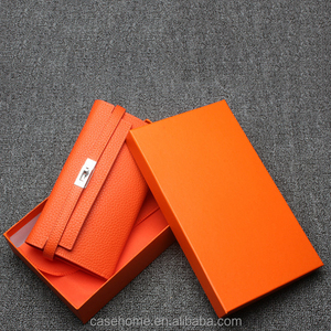 Naranja y negro carteras caso para las señoras, bolsos de cuero Mujer - Product Image 4