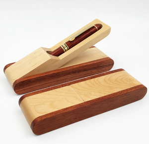 Meilleur stylo plume en bois fin avec coffret <span class=keywords><strong>de</strong></span> présentation, joli coffret cadeau <span class=keywords><strong>de</strong></span> stylo à encre avec porte-stylo en bois unique - Product Image 4