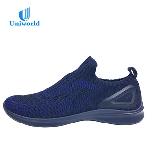 Custom Black Knit Sneakers Men Sneakers Imported From China