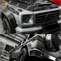 适用于Ben-z w463g旅行车AMG G63 G65的MS风格全宽车身套件改款保险杠