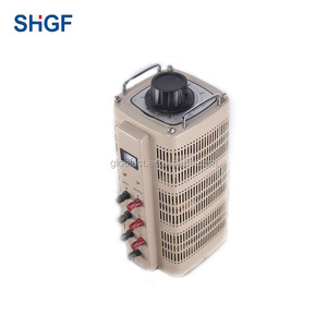 Régulateur <span class=keywords><strong>de</strong></span> <span class=keywords><strong>tension</strong></span> automatique triphasé AC industriel TSGC2-3KVA à enroulement en cuivre, 4 ampères, entrée 380V, 50/60Hz - Product Image 5