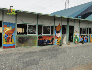 Toppre Có Thể Tháo Rời K Phong Cách Nhanh Chóng Xây Dựng Di Động Prefab Nhà Chỗ Ở Nhà Prefab K Nhà Kế Hoạch Cho Trường Học/Công Nhân Trại/Ký Túc Xá - Product Image 5