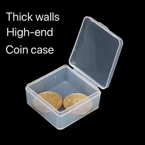 High-End Customised Recyclable PP Plastic Case <strong>Mini</strong> <strong>Storage</strong> <strong>Box</strong> Jiangsu 39x39x18mm for Small Things - Product Image 5