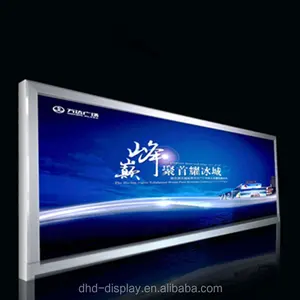 outdoor banner lighting large frame advertising light box materials