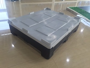 1200X1000X810Mm Nhựa <span class=keywords><strong>Pallet</strong></span> <span class=keywords><strong>Container</strong></span> Nhiệm Vụ Nặng Nề Ngành Công Nghiệp Sử Dụng Đóng Mở Nhựa <span class=keywords><strong>Pallet</strong></span> Nhựa Có Thể Gập Lại Thùng Số Lượng Lớn <span class=keywords><strong>Container</strong></span> - Product Image 5