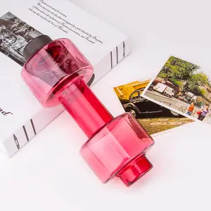 Botol Air Olahraga Desain Baru Bentuk Dumbbell Gym untuk Luar Ruangan