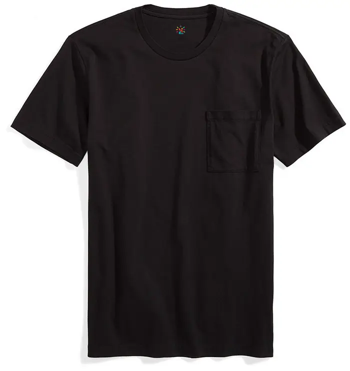 Solid color t shirts 1 euro t-shirt with pocket black tees tag free custom print logo cotton tee wholesale