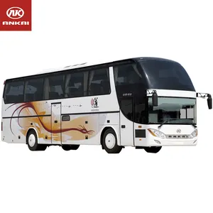 Ankai luxury bus customized Dual-circuit air brake new bus coaches factory price for sale