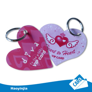 Tùy chỉnh in PVC treo <span class=keywords><strong>tag</strong></span> thẻ từ với in Offset Vòng tròn nhựa Key <span class=keywords><strong>tag</strong></span> với mã QR hoặc mã vạch - Product Image 6