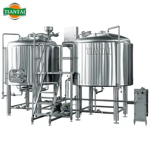 10桶餐厅啤酒酿造厂，用于酿造生啤酒或IPA