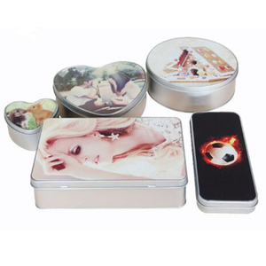 กล่องดีบุกลูกกวาดแบบระเหิด,กล่องลูกอมโลหะรูปทรงหัวใจถ่ายเทความร้อน - Product Image 4