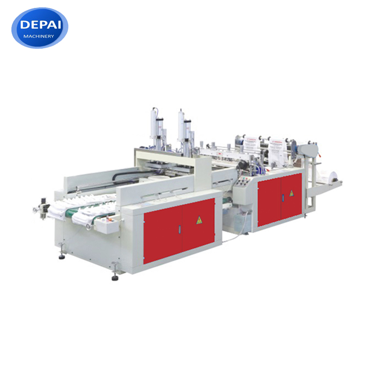 Автоматический мешок тенниски для холодной резки пластичная хозяйственная сумка делая машину цена