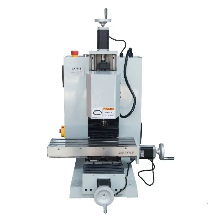 Küçük freze XK7113A hobi mini cnc freze makinesi metal işleme için çin'de