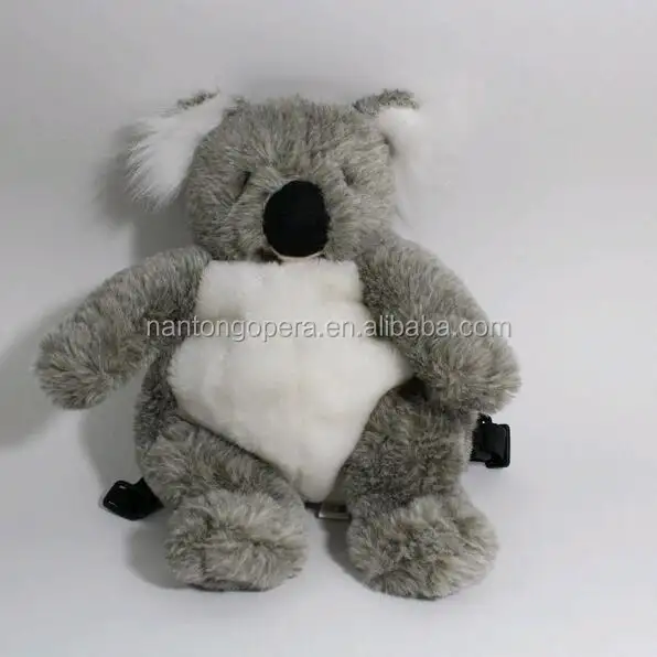 Sac à dos en peluche, Koala gris, ours en peluche, sac de voyage pour animaux, Zoo autriche