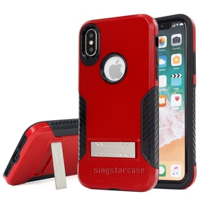 2 in 1 Hybrid Cavalletto Duro della Cassa Del Telefono Per il <span class=keywords><strong>iphone</strong></span> <span class=keywords><strong>XS</strong></span> 5.8 pollice Shockproof Della Copertura Posteriore 2018 - Product Image 3