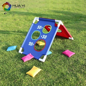 Gioco da Tavolo Portatile Cornhole con Sacchetti di Fagioli per Giochi <span class=keywords><strong>in</strong></span> <span class=keywords><strong>Giardino</strong></span> per Bambini - Product Image 2