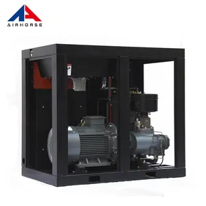 ASME & UL onaylı düşük fiyat 75kw 100hp kalıcı mıknatıs MANN ile döner vidalı hava kompresörü 8 bar 10 bar filtre