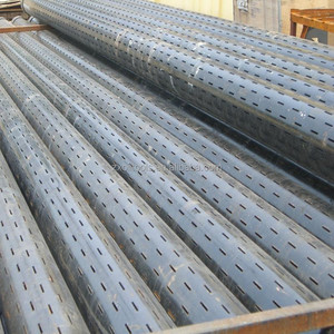 Api Laser Berlubang Layar Pipa Stainless Steel Slotted Pipa