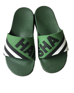 Haisha giày nhà cung cấp tùy chỉnh phổ biến đế ngoài trong 2 màu sắc pcu dép đi trong nhà trượt dép cho nam giới - Product Image 3