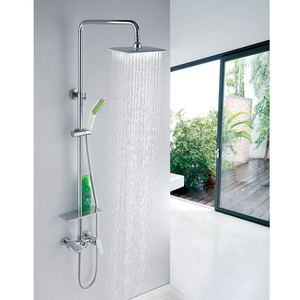 <span class=keywords><strong>Meilleur</strong></span> prix Robinet de salle de bain design blanc italien Ensemble de robinets de douche Mélangeur - Product Image 6