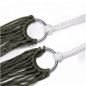 <span class=keywords><strong>Hamac</strong></span> en corde de nylon confortable et suspendu, <span class=keywords><strong>hamac</strong></span> en corde portable - Product Image 6
