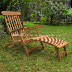 Teak Outdoor <b>Deck</b> <b>Chairs</b> Classic Design VSD 017 - Product Image 1