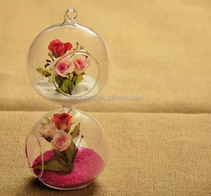 <span class=keywords><strong>Boule</strong></span> <span class=keywords><strong>suspendue</strong></span> en <span class=keywords><strong>verre</strong></span> pour décoration <span class=keywords><strong>de</strong></span> mariage avec trou <span class=keywords><strong>de</strong></span> drainage, disponible en différentes tailles, écologique, pour intérieur/extérieur, marque SPM - Product Image 3