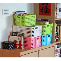 Panier de rangement empilable en plastique PP Dimensions L50xP39.8xH25cm Marque JACK WORTH
