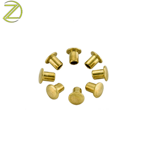 CNC máy móc phần cứng <span class=keywords><strong>brass</strong></span> mù đinh tán nấm đầu đinh tán rắn - Product Image 4