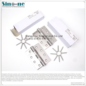 Thép không gỉ mông bản lề với 2 bóng mang lửa đánh giá kết thúc <span class=keywords><strong>satin</strong></span> cho cửa gỗ hoặc cửa thép - Product Image 3