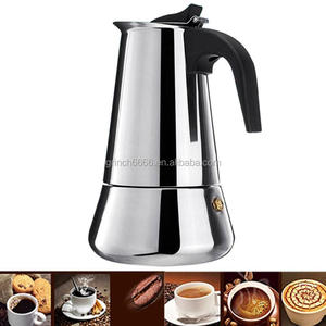 Cafetière à moka en acier inoxydable OEM Cafetière à moka <span class=keywords><strong>Filtre</strong></span> en acier inoxydable Moka Cafetière italienne <span class=keywords><strong>Percolateur</strong></span> - Product Image 2