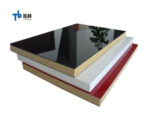 Uv en acryl mdf panelen voor hoogglans kast deuren