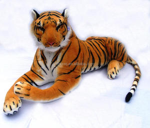 Campione gratuito <span class=keywords><strong>peluche</strong></span> <span class=keywords><strong>tigre</strong></span> realistico <span class=keywords><strong>peluche</strong></span> animale <span class=keywords><strong>tigre</strong></span> marrone farcito giocattolo gaint farcito morbido <span class=keywords><strong>tigre</strong></span> giocattoli - Product Image 2