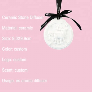 Gốm Treo Đĩa Xe Làm Mát Không Khí Mùi Hương - Product Image 2