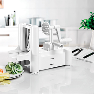 Chất Lượng Cao Veggie Thực Phẩm Rau Zucchini Khoai Tây Xoắn Ốc Cutter - Product Image 5