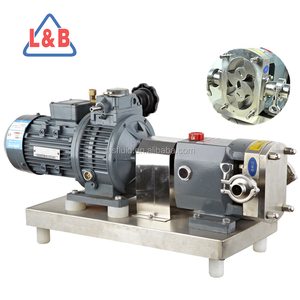 <span class=keywords><strong>Pompa</strong></span> a Lobi Rotanti in Acciaio per Trasferimento Industriale di Sciroppo d'Acero, Colloidi, Grassi e Glicerina - Product Image 1