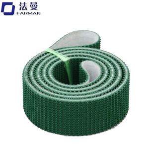 5mm Kaba Üst Yeşil pvc konveyör kayışı Için Eğimli Taşıma Yükleme - Product Image 1