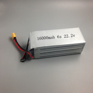 22.2 v 25c rc lipo batterie 16000 mah 6 s rc lipo batterie pour multirotors uav - Product Image 1