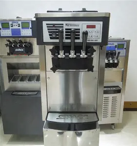 3 Flavors Soft Serve Machine Mini Soft Serve Ice Cream Machine With Soft Ice Cream Flavors