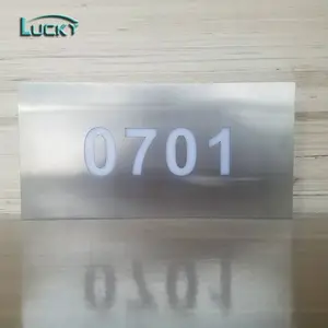 Numero di camera d'albergo elettronico impermeabile 3D numero di porta in acrilico segno luminoso