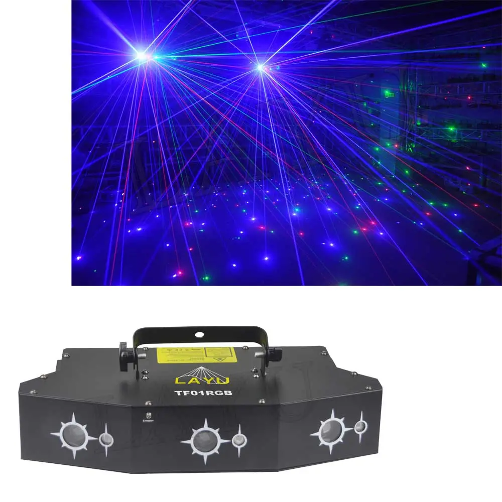 Home party laser light cheap mini party 760mW dj laser light
