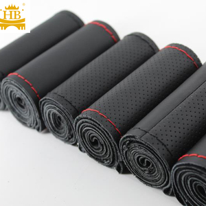 Hilo DE COSER DIY, cubierta para <span class=keywords><strong>volante</strong></span>, suministro de fábrica, cubiertas para <span class=keywords><strong>volante</strong></span> de coche cosidas - Product Image 2