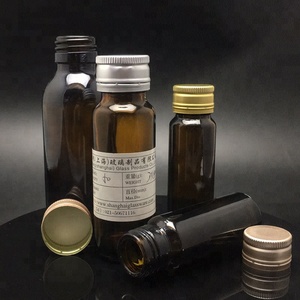 30 ml <span class=keywords><strong>50</strong></span> ml 100 ml <span class=keywords><strong>Pharma</strong></span> Bottiglia di Liquido Orale Personalizzato Liquido di Vetro Ambra Bottiglia Rotonda con Tappo In Alluminio per liquido medicina Sciroppo - Product Image 4